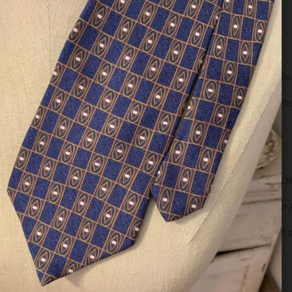 Don Loper of Beverly Hills Silk Tie